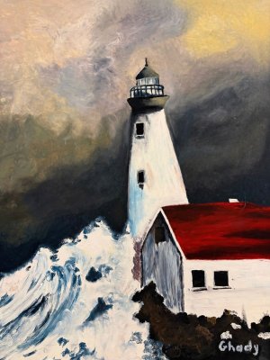 Over the storm by Ghady Bou Mansour