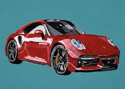 Art work draw car by Somiamohamed