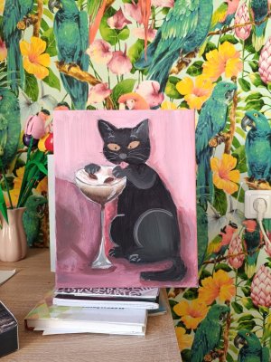 Clumsy cat by Amanda Ella D?lande