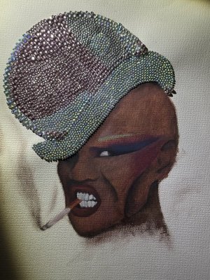 Grace Jones by Rafael